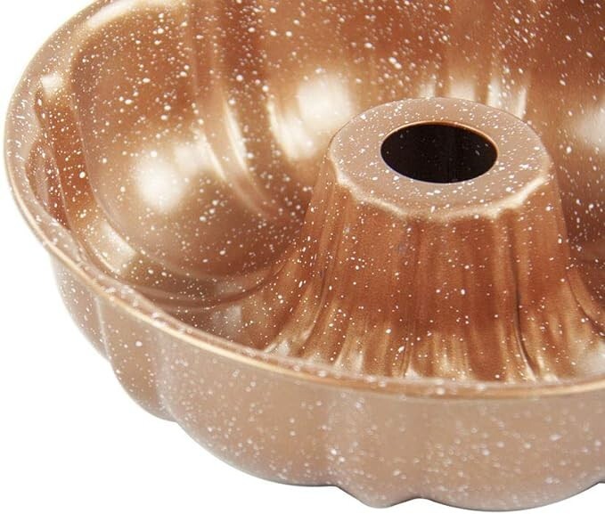 Fluted Ring Bundt Cake Tin Round Baking Pan Mould Non Stick Loaf Tin