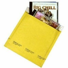 50 CD 7.25" x8" Kraft Bubble Lined Mailer Envelopes Self Seal Free Shipping