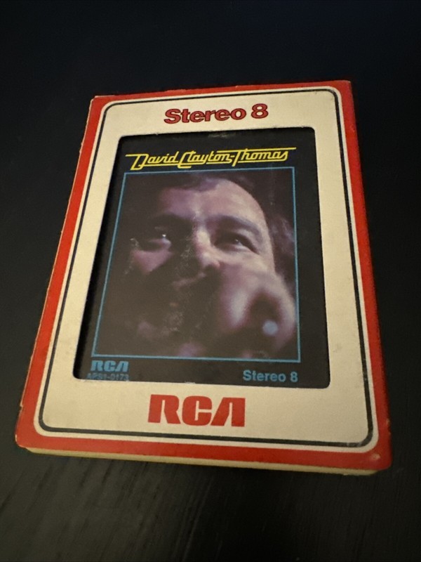 DAVID CLAYTON THOMAS 8 Track Tape Rare Played Through