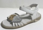 Mädchen Sandalen doppelter Klettverschluss weiß Gr. 29 - 32