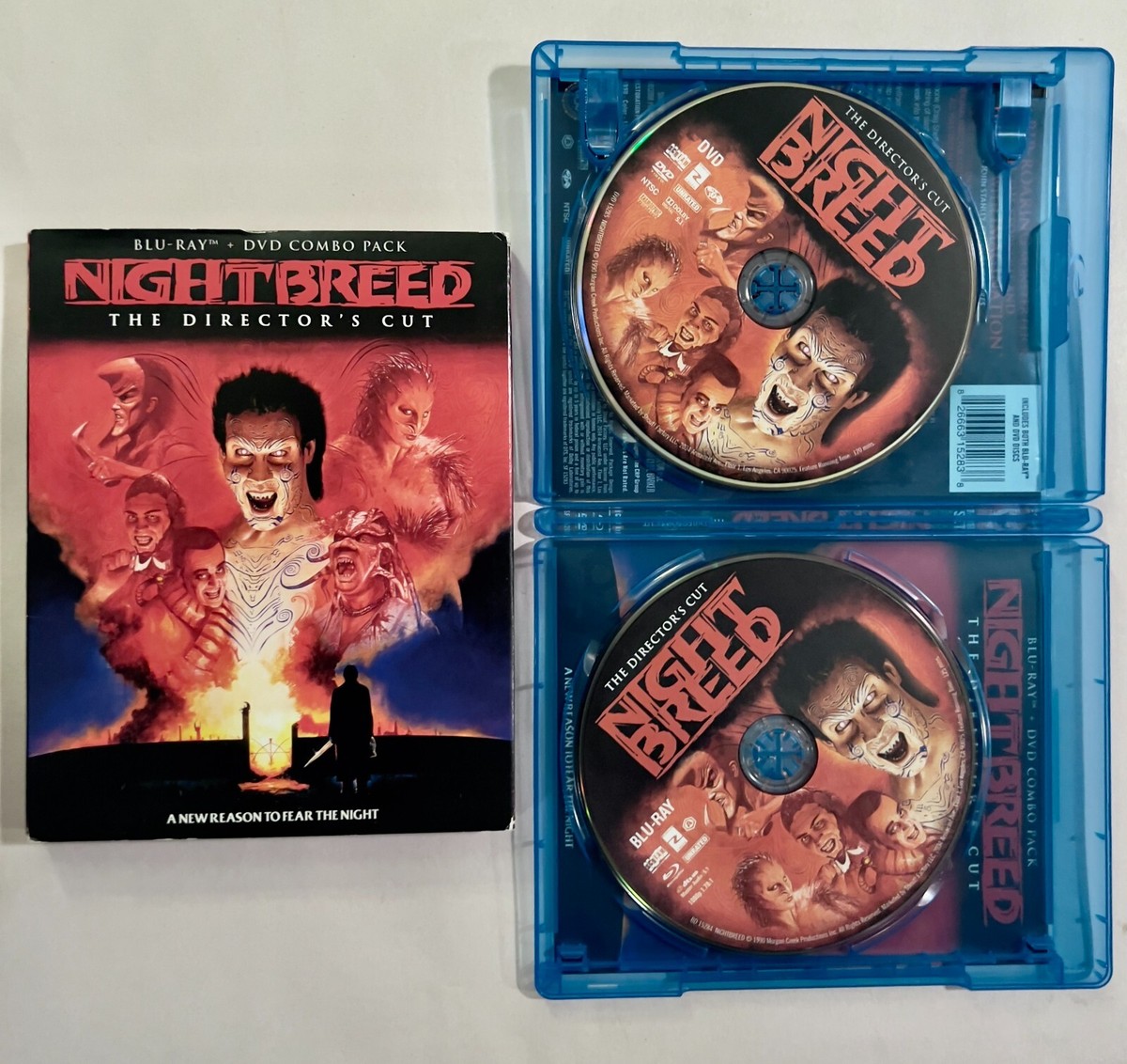 Nightbreed: The Director's Cut (1990, Blu-Ray / DVD Combo