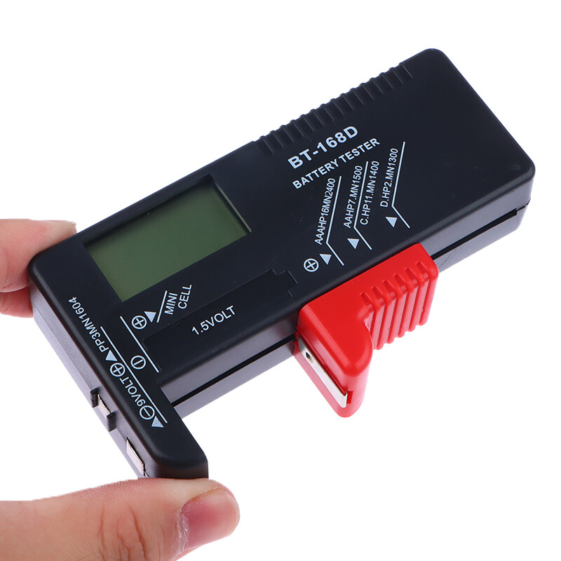 BT168D Digital Battery Tester AA AAA Battery Checker Battery