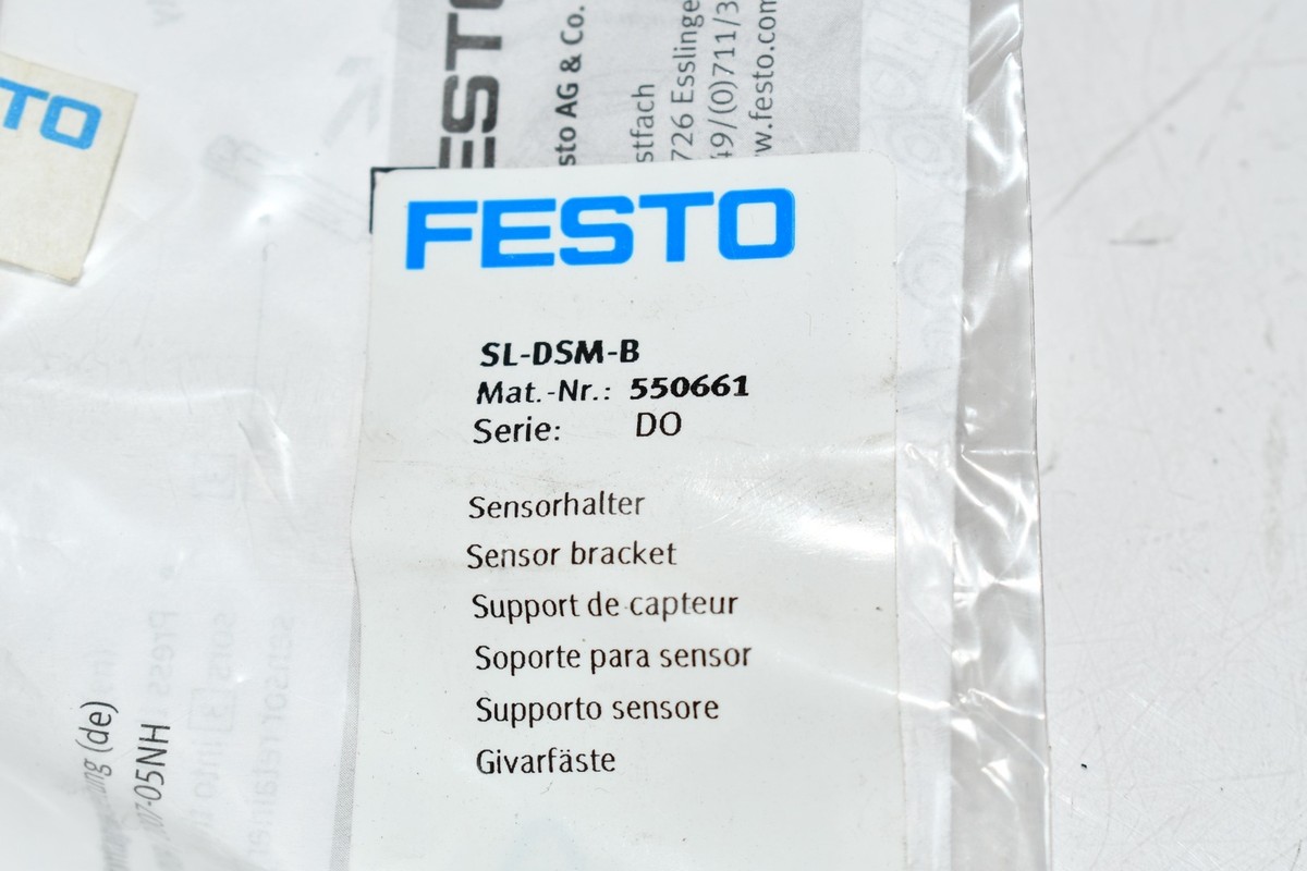 NEW FESTO 550661 SL-DSM-B SENSOR BRACKET | eBay
