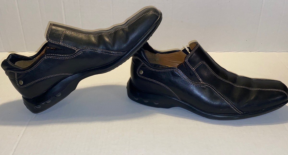 Cole Haan Air Black Bicycle Toe Contrast Stitch Slip On  display picture 1