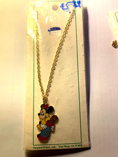 MINNIE MOUSE VINTAGE 1980's COLLECTIBLE WALT DISNEY 18" NECKLACE -NICE  3