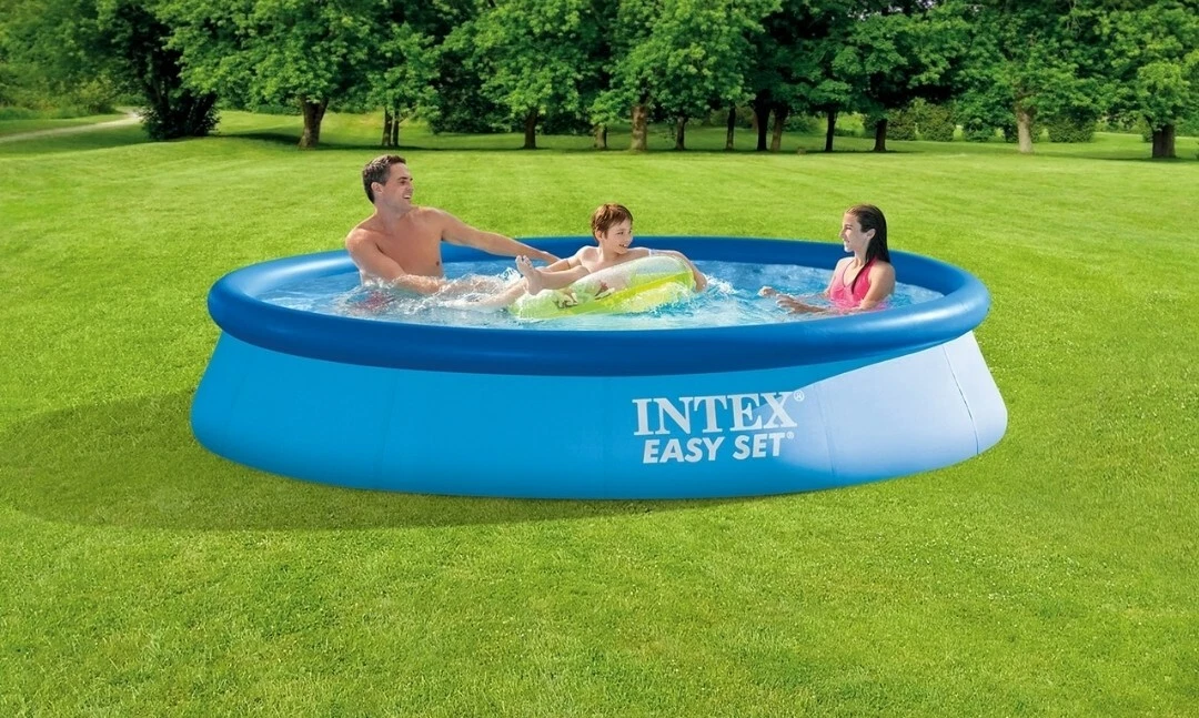 Intex easy sale set pool 12x30