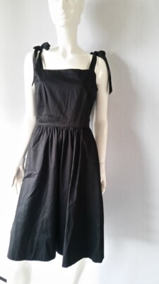 HALLHUBER Kleid schwarz Schleife Gr.40=UK12***NEU***NEU(103)