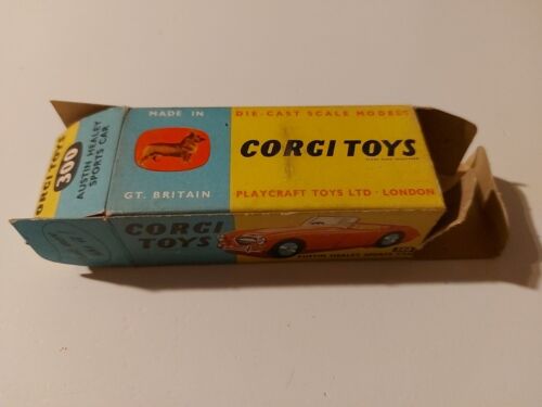 Corgi Toys n. 300 Austin Healey auto sportiva confezione originale - Foto 3 di 15