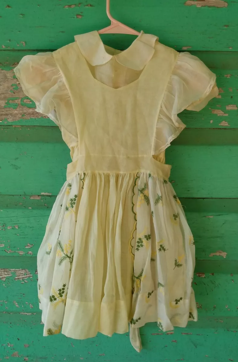 Ebay yellow top dress original picture