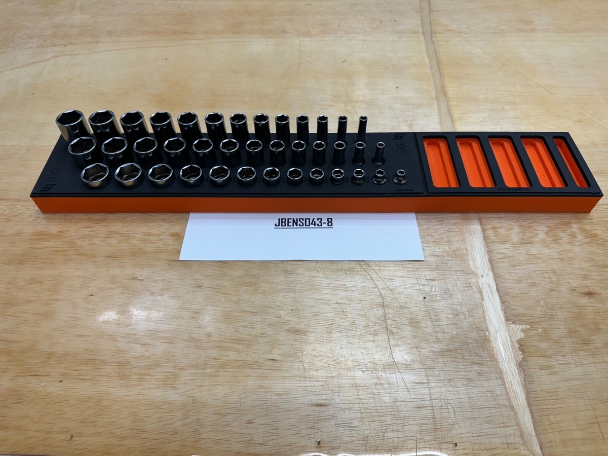 Snap-on Tools ORANGE 39pc 3/8