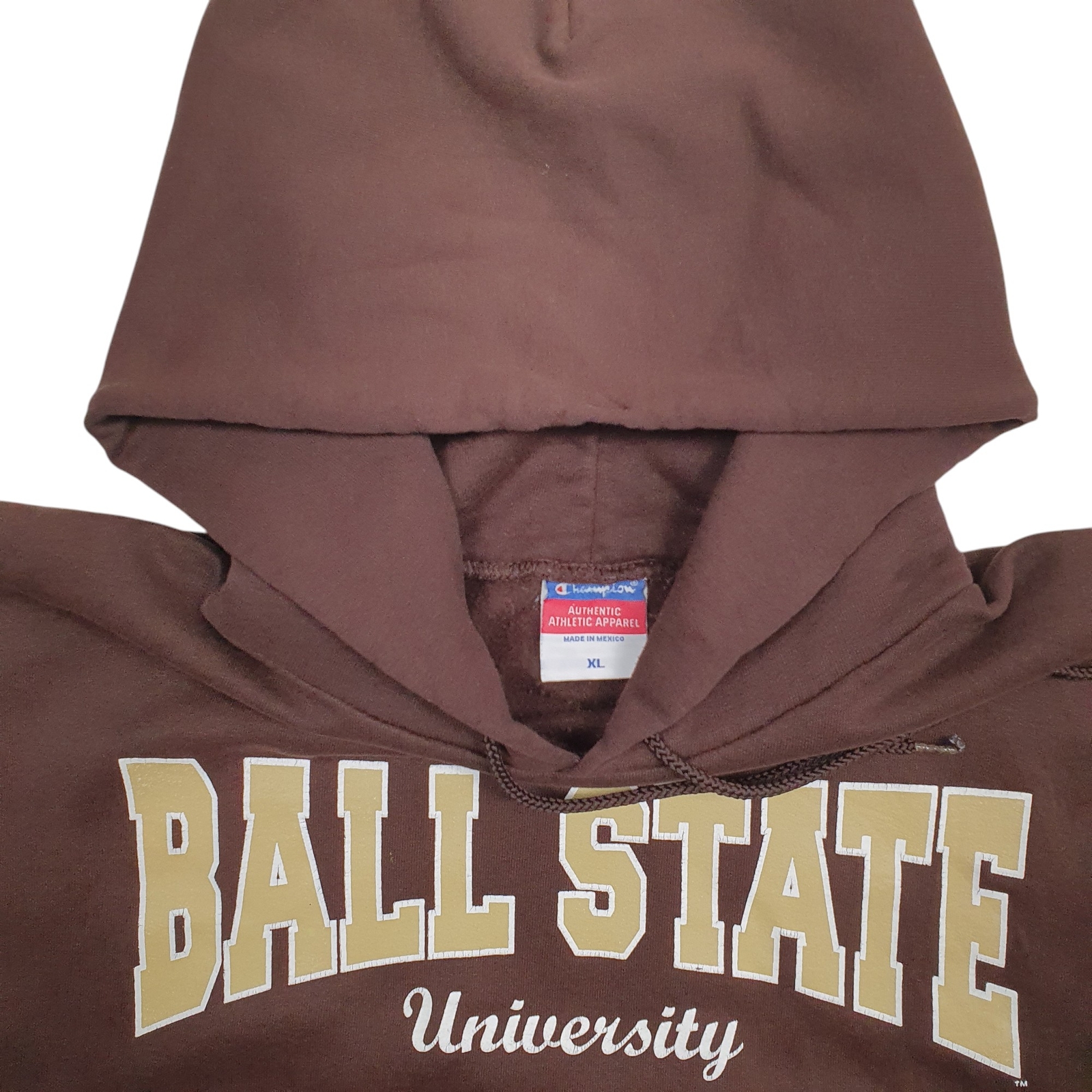CHAMPION Hoodie Ball State University Jumper Sweatshirt Mens XL image 2