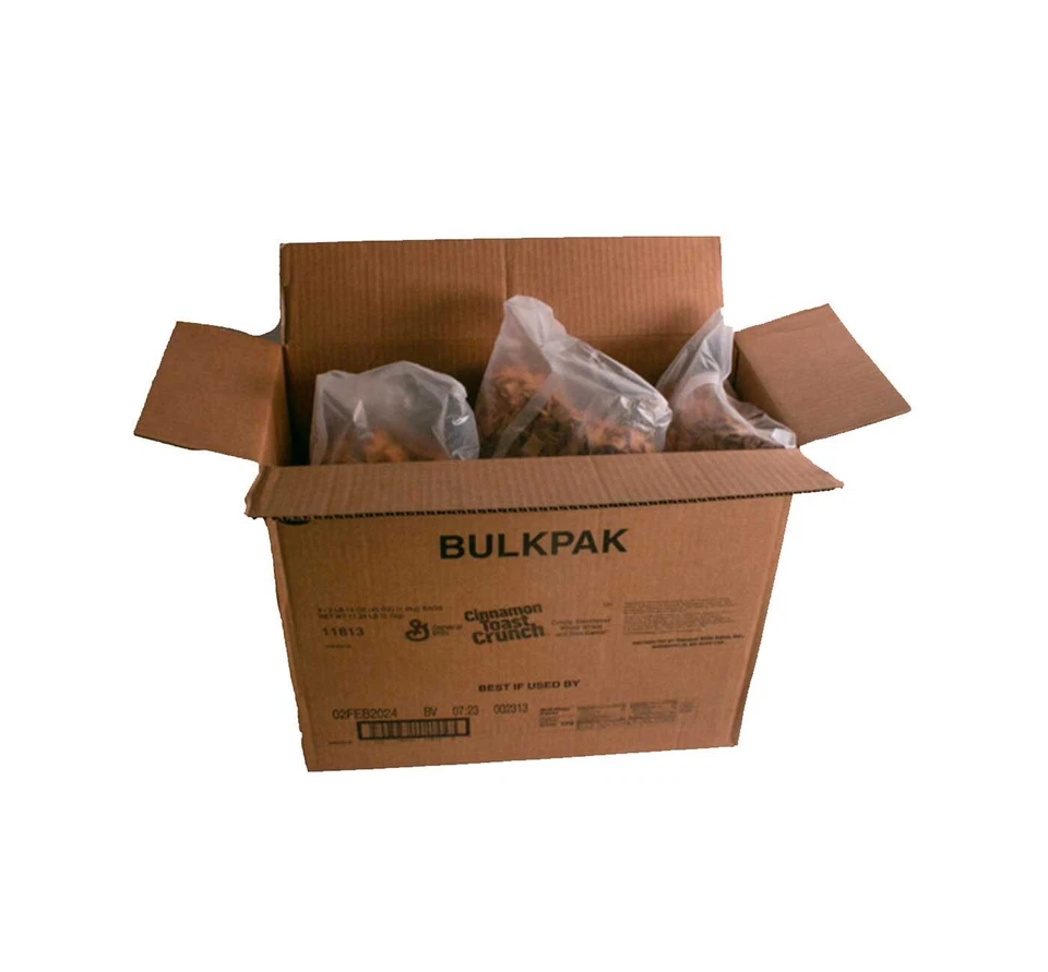 Bulk Pak Canela Tostada Crujiente Cereal - 4 Estuche - 45 Onzas Foto 4 de 4
