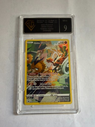 Pokemon Galarian Zapdos SWSH283 Graded 9 