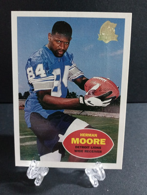 1996 Topps 40th Anniversary Herman Moore #5 Lions $1.99 BIN!