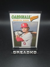 2026 Topps Heritage Baseball #358 Masyn Winn, St. Louis Cardinals. B19