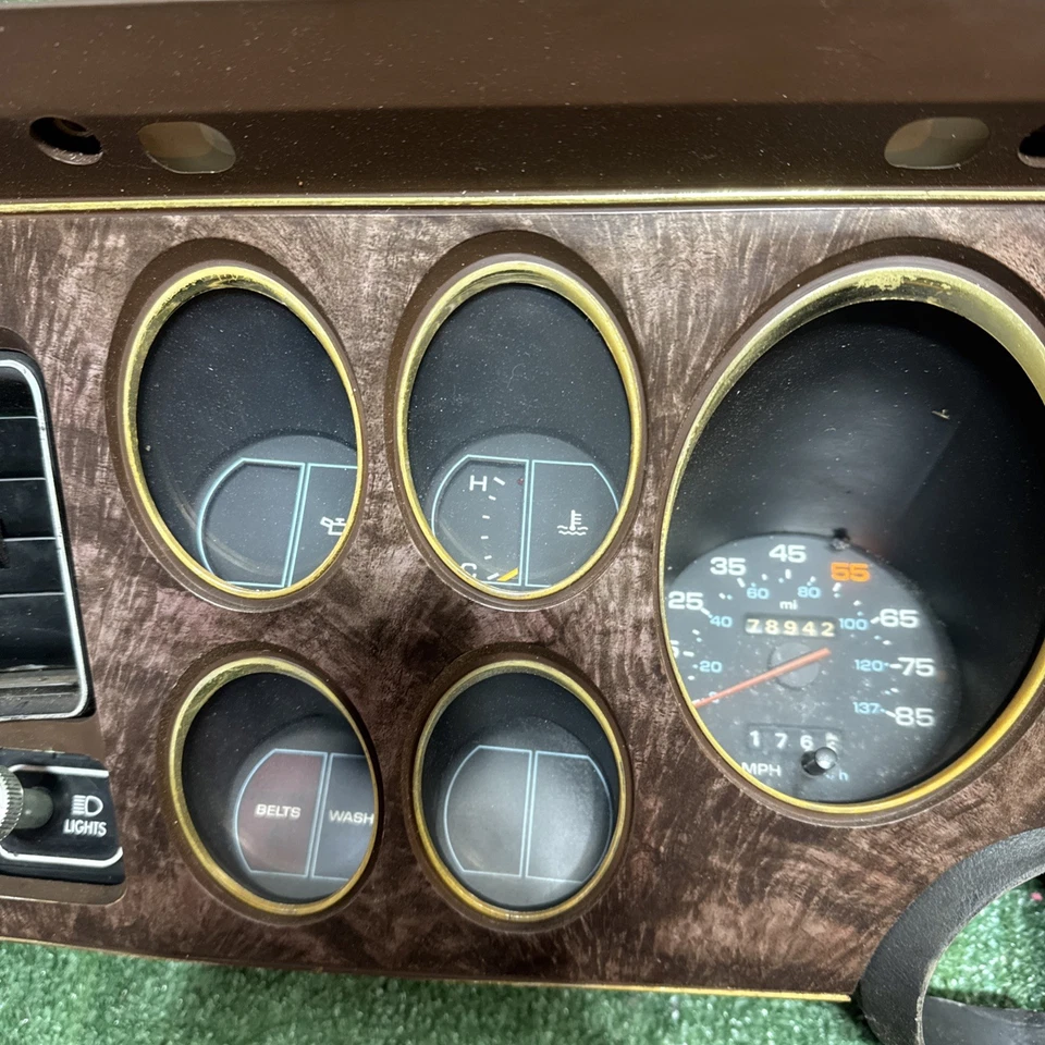 Chrysler New Yorker Cordoba Dodge Mirada 1979-80 cuadro de instrumentos velocímetro  Foto 3 de 4