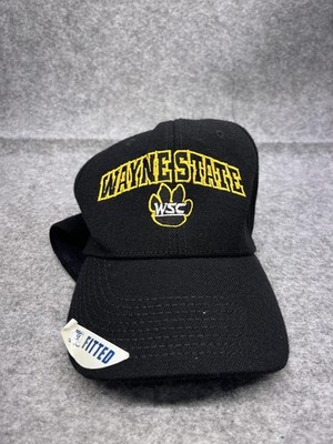 Weber State Wildcats Hat Cap Fitted Mens L Black NCAA Football The Game College