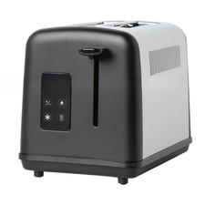 Image of 2 Slice Toaster Stainless Steel with Touch Screen and Removable Crumb Tray