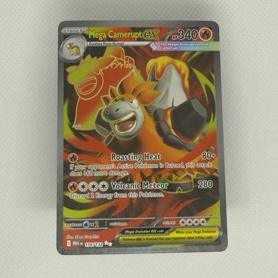 Mega Camerupt ex 156/132 Me01: Mega Evolution Holo