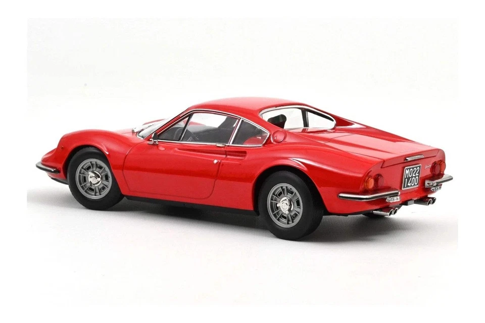 Ferrari Dino 246 GT Rosso Corsa 1969 Norev rojo 1:18 187800 Foto 2 de 2