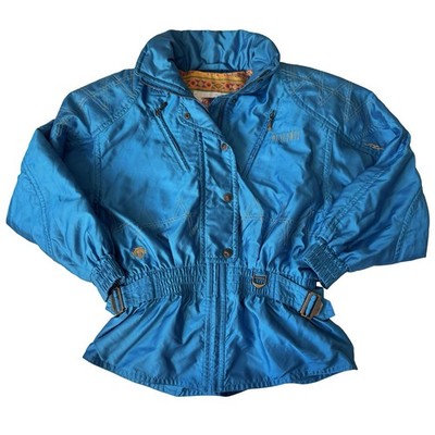 Vintage Descente Women s 90s Belted Ski Jacket Size 6/M