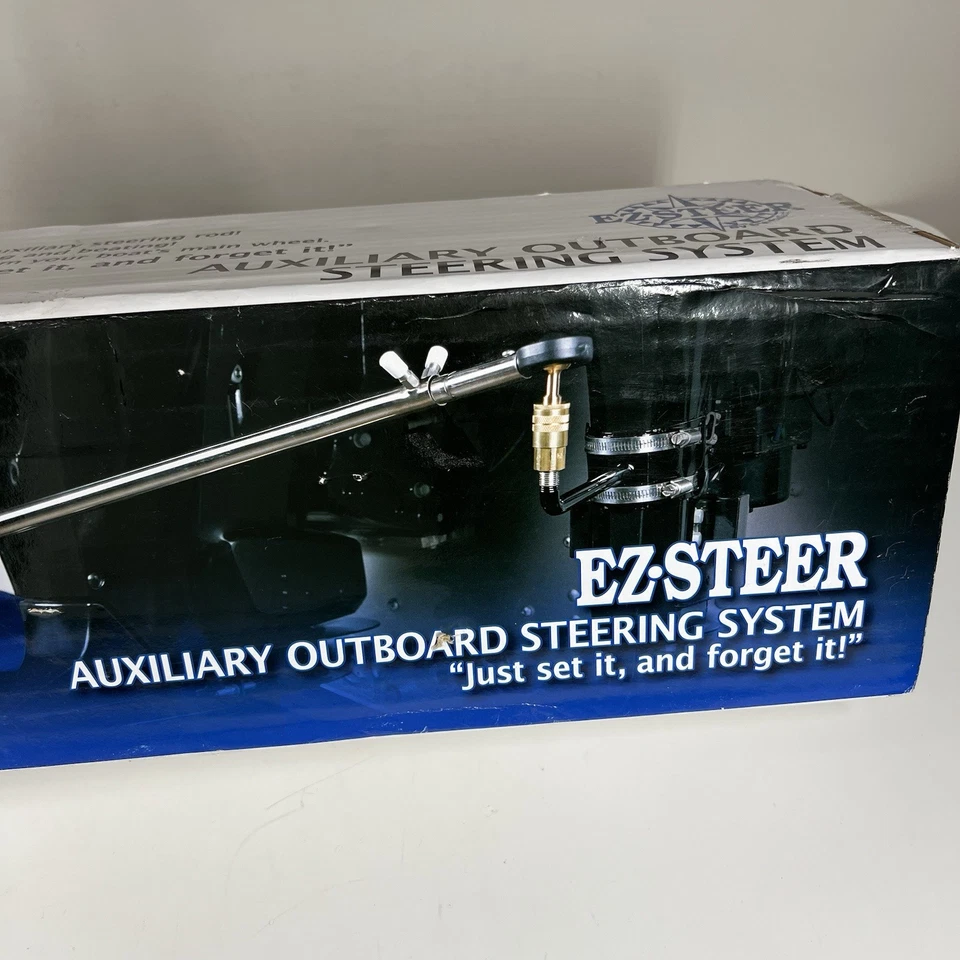 Комплект рулевого управления вспомогательным двигателем EZ-Steer EZ60004 от подвесного до подвесного среднего 27-48 дюймов - Изображение 2 из 4
