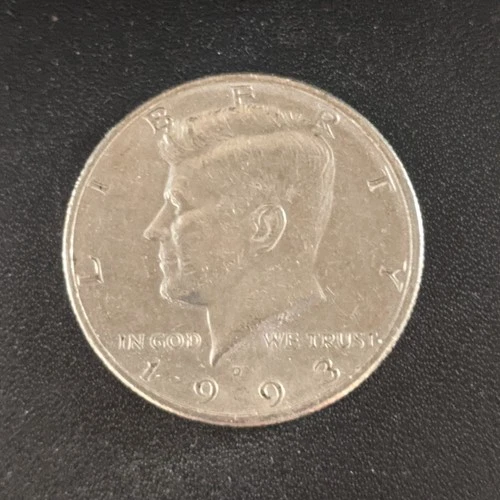 1993 D: Kennedy Half Dollar, 50 Cent - USA Coin