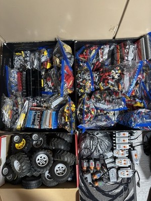 10kg Technic Konvolut sortiert (LEGO + Mould King) mit Elektronik