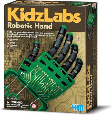 Kidzlabs 9-Inch Robotic Hand Kit - Engage Young Minds with STEM Education