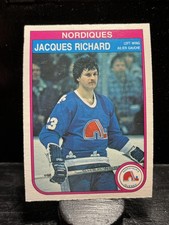 Jacques Richard 1982-83 O-Pee-Chee Quebec Nordiques
