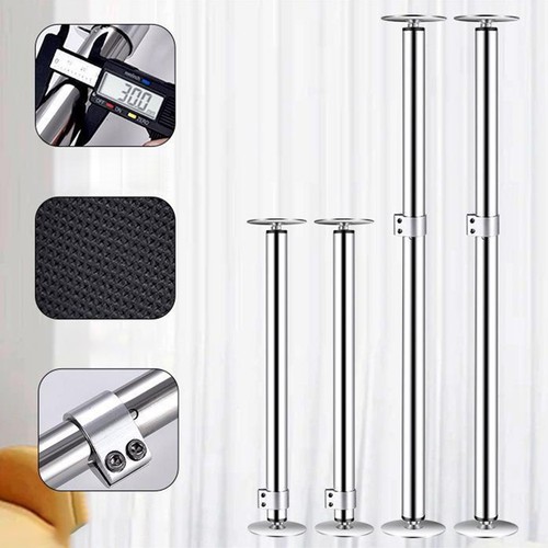 Soportes Lavabo 2 Piezas 41 72 cm Ajustables para Cocina y Baño - Imagen 12 de 12