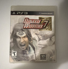 KOEI Dynasty Warriors 7 PS3 2011 Action Adventure T Teen 3D NTSC-U/C