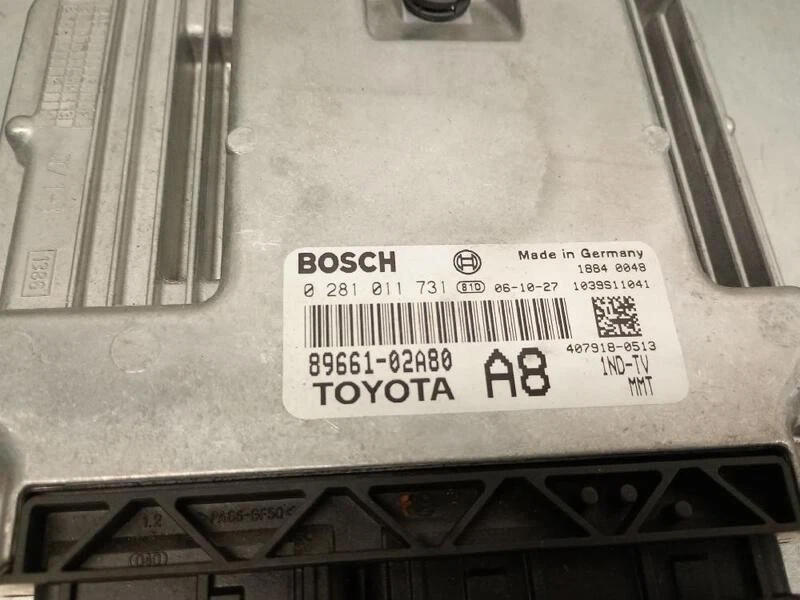 8966102A80 centralita motor uce para TOYOTA COROLLA ( E12 ) 1.4 D 2001 5624059 - Immagine 4 di 4