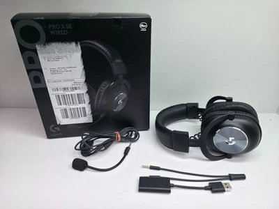 LOGITECH PRO X SE Over-Ear Gaming Headset Schwarz Kabelgebunden ⚡BLITZBEREIT⚡ - Bild 1 von 4