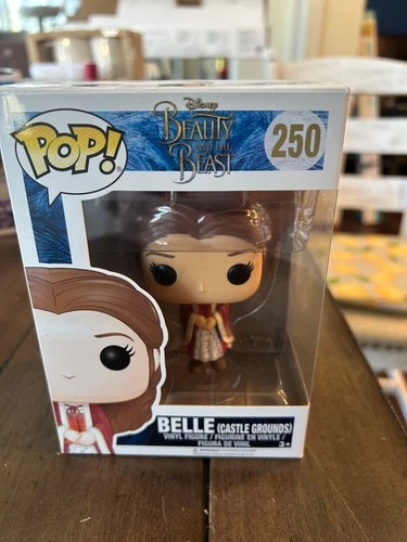 Funko Pop! Disney Beauty and the Beast #250 Belle (Castle Grounds) – New in Box