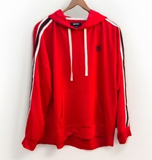 DKNY 3 Day Weekend Lounge Hoodie Red Women Medium
