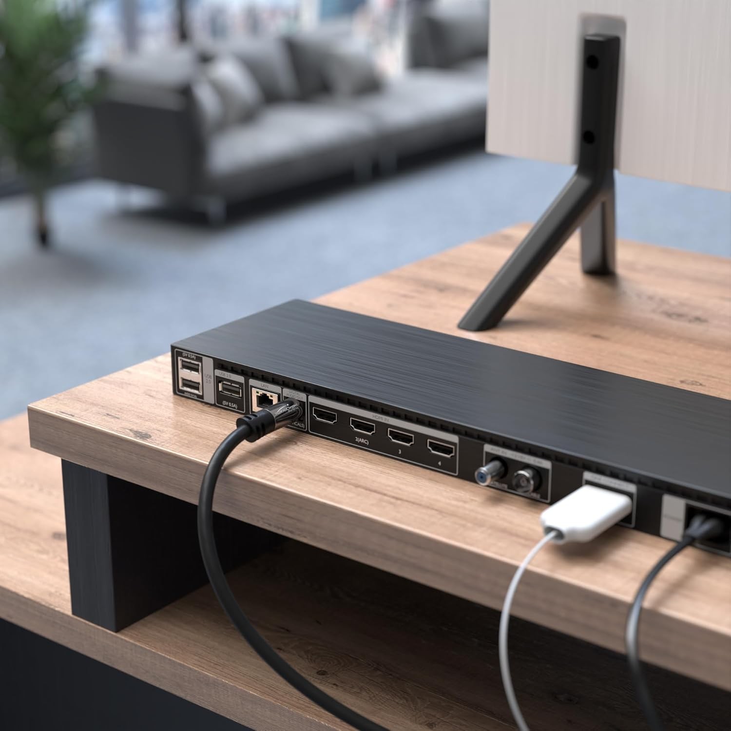 KabelDirekt 6ft TOSLINK Optical Audio Cable, S/PDIF for Soundbar & Home Cinema"