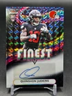 2025 Topps Finest Football Black Refractor Quinshon Judkins #RFA-QJ