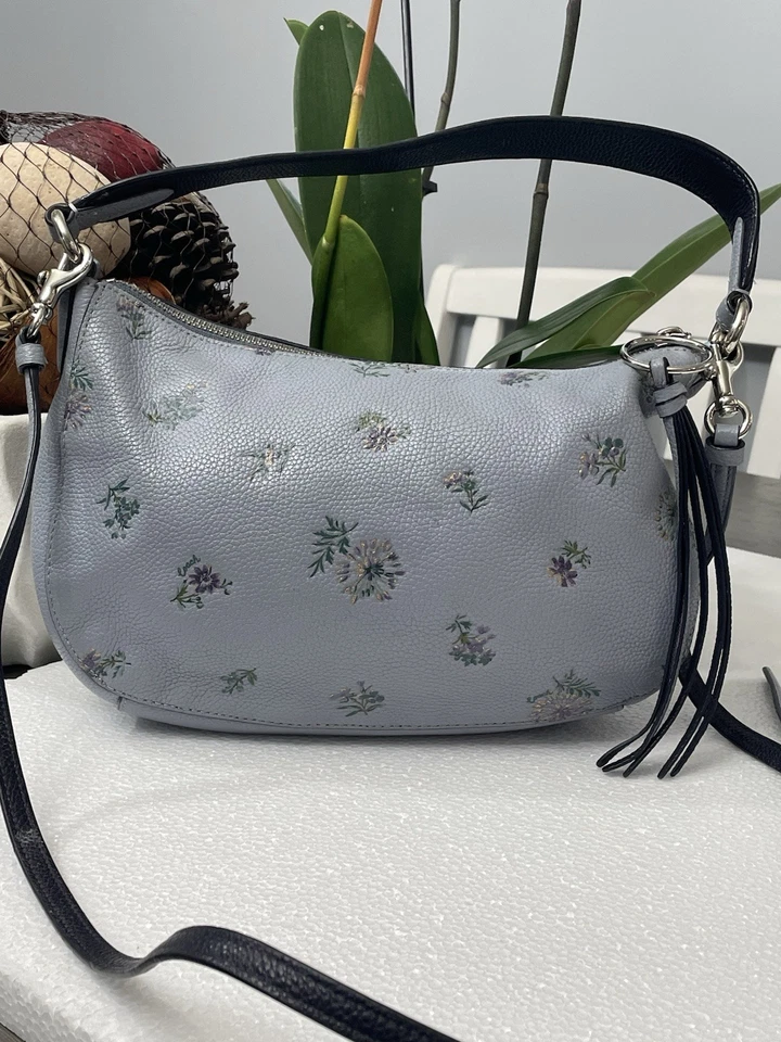 Coach Sutton Shoulder Bag Meadow Prarie Print - Image 4 of 4