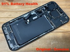 iPhone 15 Pro Max - Back Housing Replacement w/ Small Parts - OEM Pull - Black