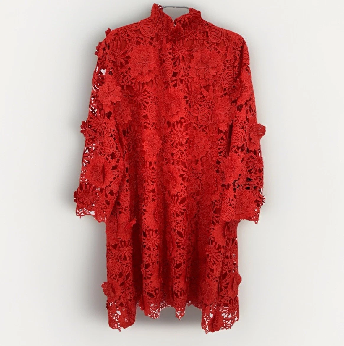 Lace A-Line Red Dresses for Women for sale | eBay