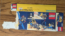 LEGO Space: Xenon X-Craft (6872), 100% complete, manual, damaged box