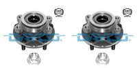 Dayco 2X Radnabe Radlagersatz Vorne FüR Nissan Juke Qashqai +2 I F15 J10 JJ10