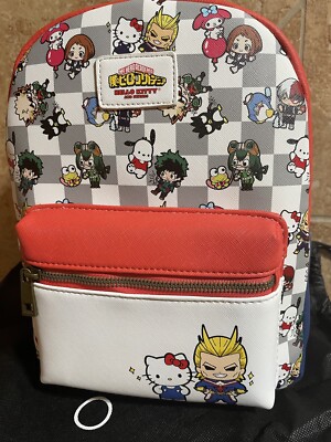 My Hero Academia X Hello Kitty & All Might Color Block Mini  display picture 2