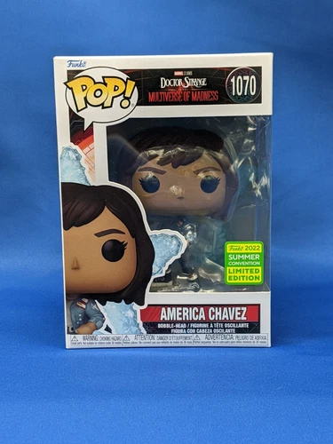 Funko Pop! America Chávez 1070 Doctor Strange 2022 SDCC compartido exclusivo