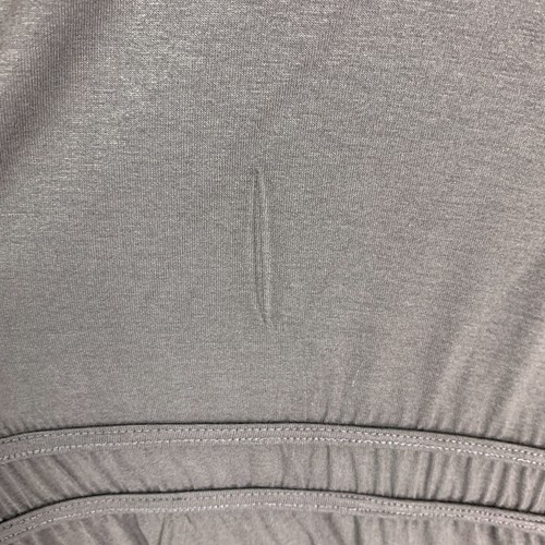 Lucy Laurel langärmelige Damen-Krawatte XL braun V-Ausschnitt gesmockt vorne - Bild 10 von 18