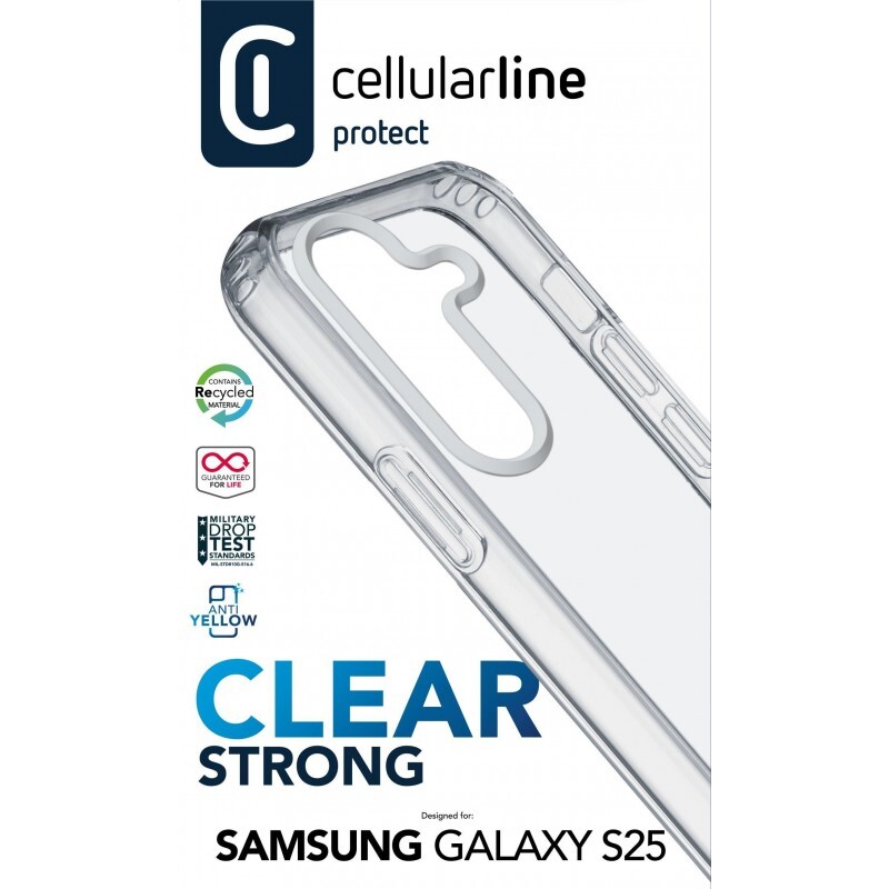 Cellularline Clear Strong - Galaxy S25