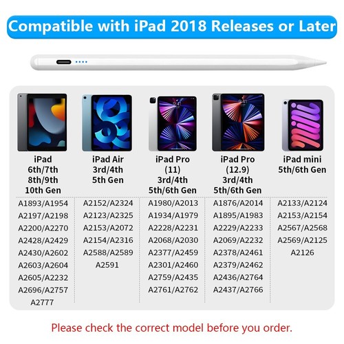 Apple Pencil 2018 - 2024 - Afbeelding 5 van 6