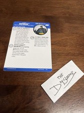 DC Heroclix Justice League Unlimited Batman 005a.06 Team Up Card