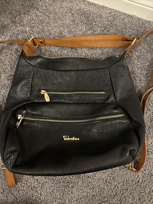 Authentic Valentina Convertible Backpack/Shoulder Bag 